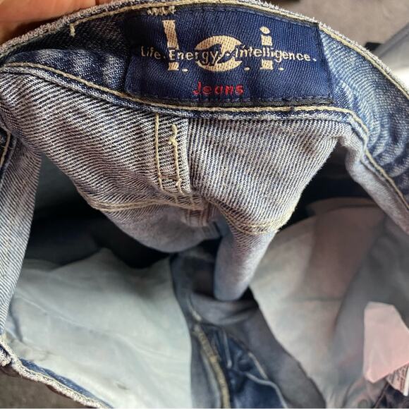 Vintage 90s Y2K L.E.I. Jean Capris Size 13 - Picture 4 of 7